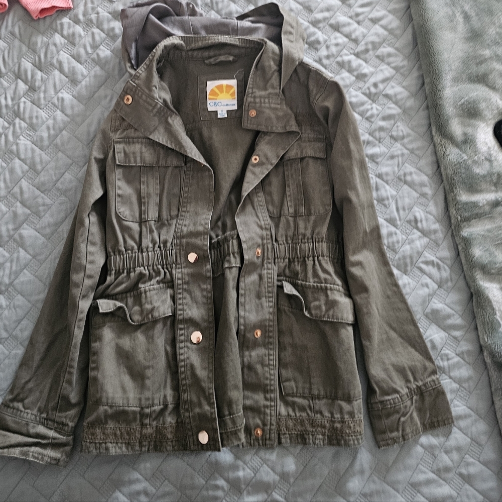 C&C California Utility Jacket Size 8